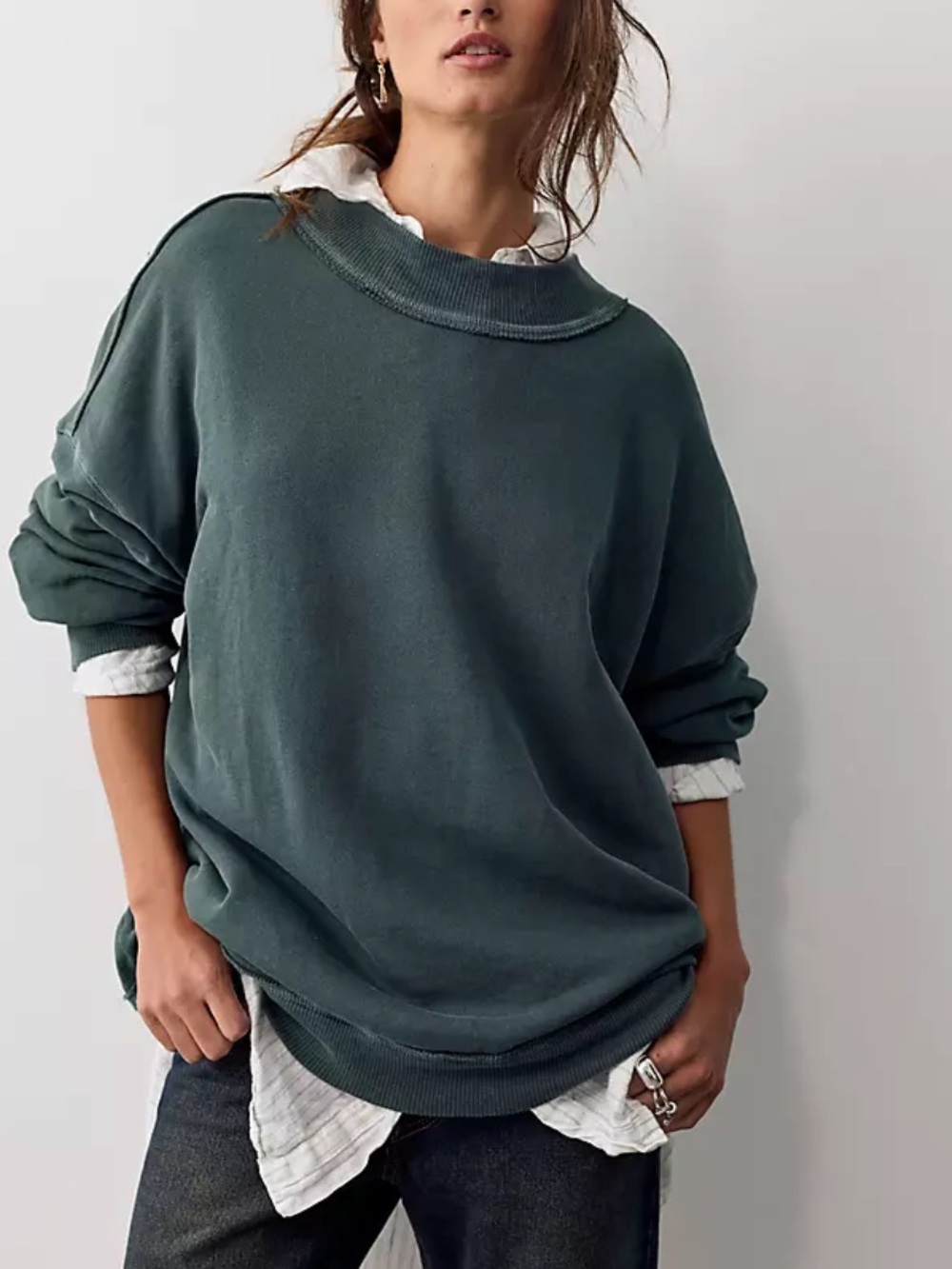 346. NWT WE THE FREE PALM SPRINGS PULLOVER SWEATER